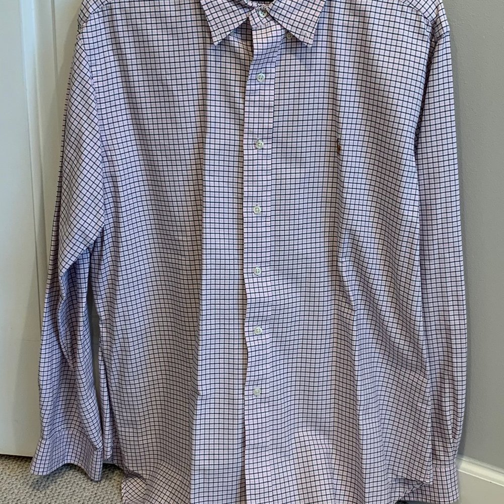 Men's Ralph Lauren XL Classic Fit Dress Shirt